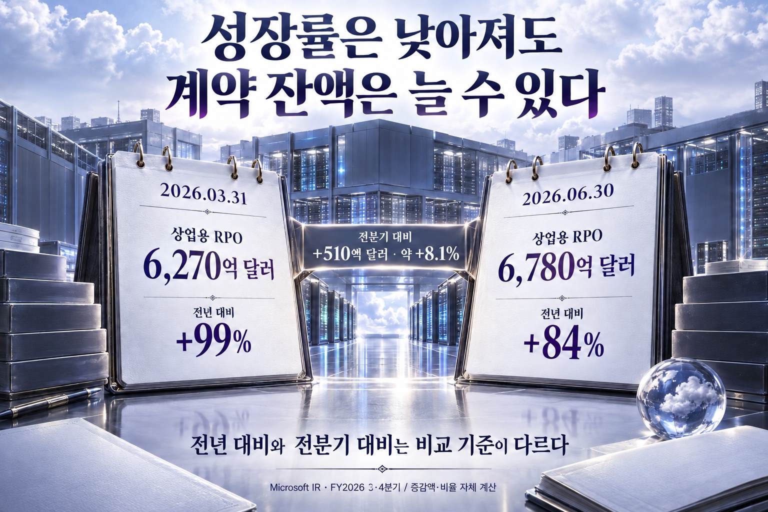 전년 대비 성장률이 낮아져도 잔액은 늘 수 있다