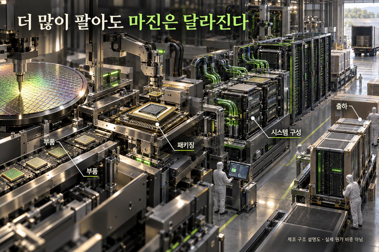 반도체 매출 성장과 마진을 가르는 생산 구조