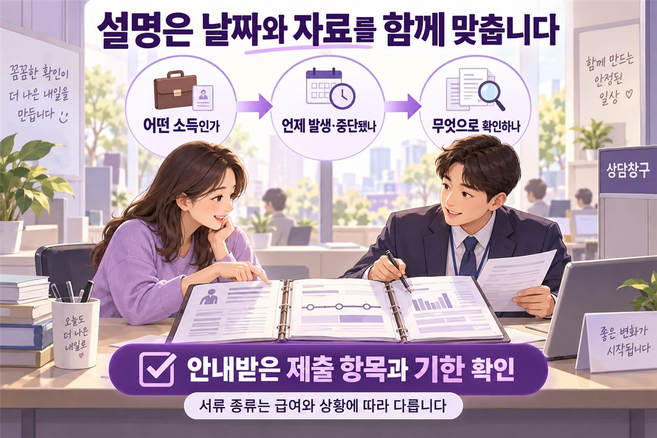 소명할 때 맞출 세 가지 정보