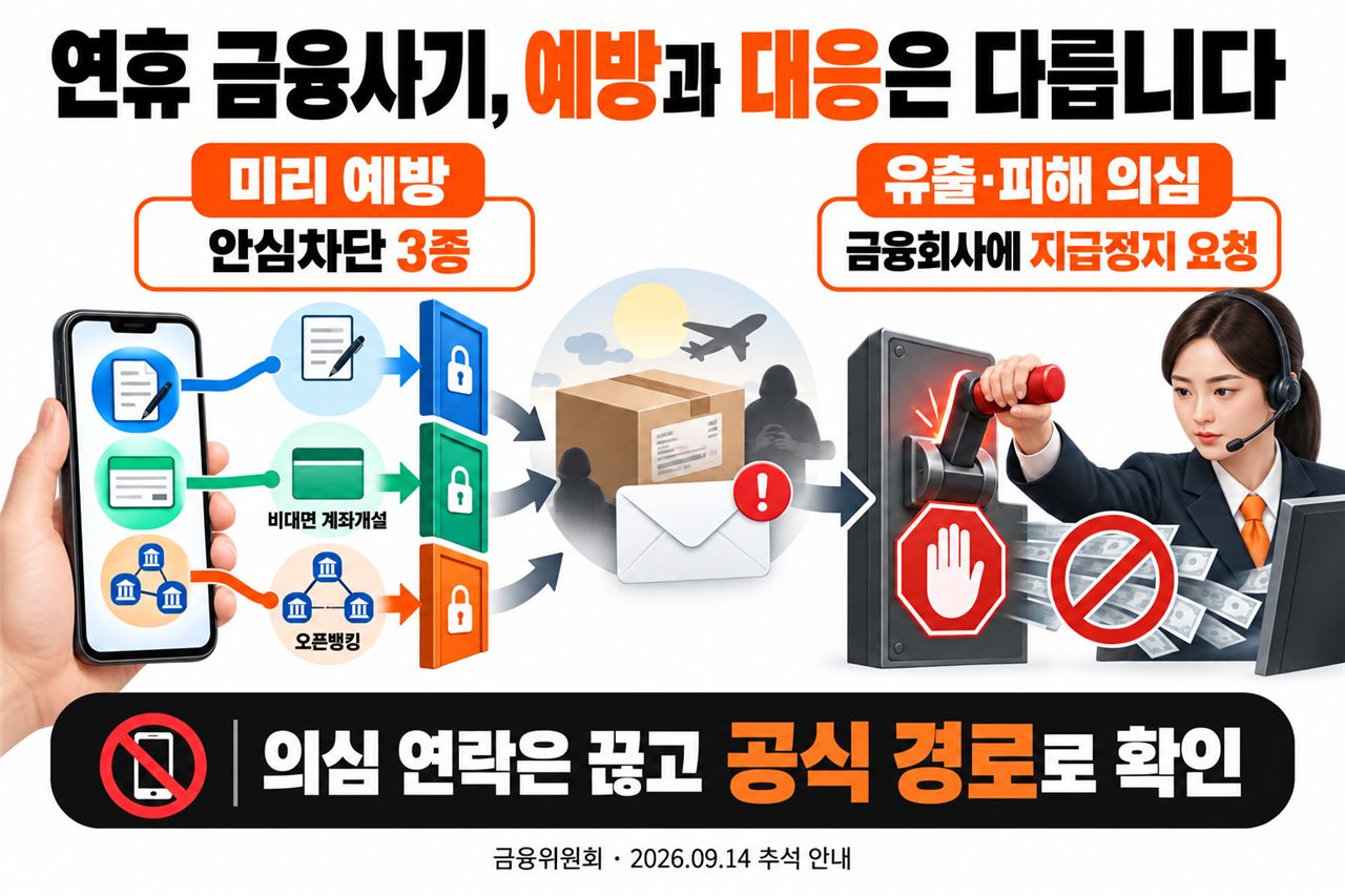 예방 설정과 피해 의심 대응